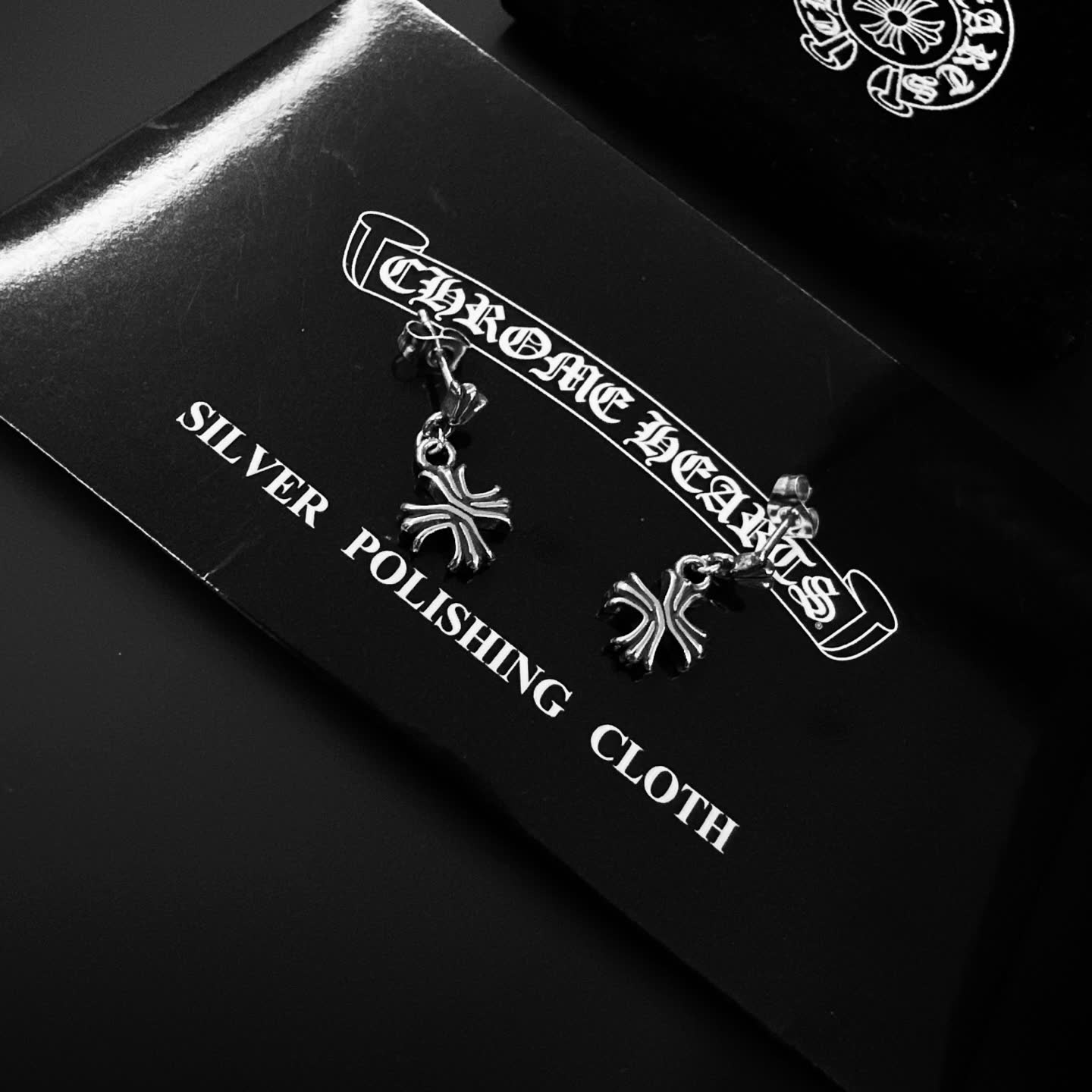 Chrome Hearts Silver Earrings